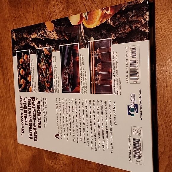 America's Favorite Wild Game Recipes Cookbook - Picture 2 of 9